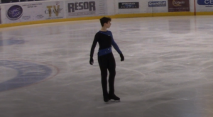 Jean Médard – Championnat de France Novice Programme court – Reims – 12 mars 2022