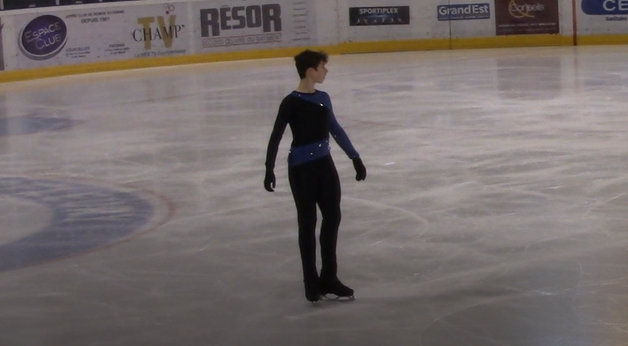 Jean Médard – Championnat de France Novice Programme court – Reims – 12 mars 2022