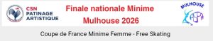 Coupe de France Minimes : Céloa et Laëtitia sélectionnées !
